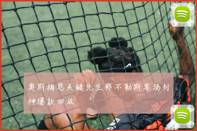 奥斯梅恩关键先生那不勒斯客场封神爆款回放