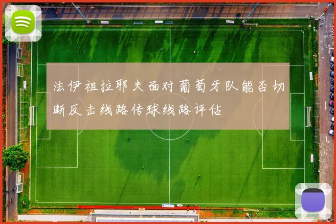 法伊祖拉耶夫面对葡萄牙队能否切断反击线路传球线路评估